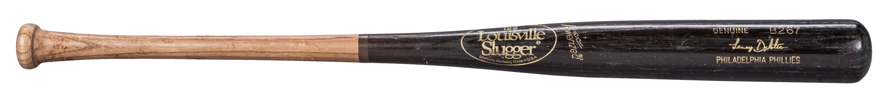 Circa 1991-96 Lenny Dykstra Game Used Louisville Slugger B267 Model Bat (PSA/DNA)